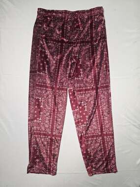 Dogg Supply by Snoop Dogg velvet/velour bandana pajama/lounge pants Size M